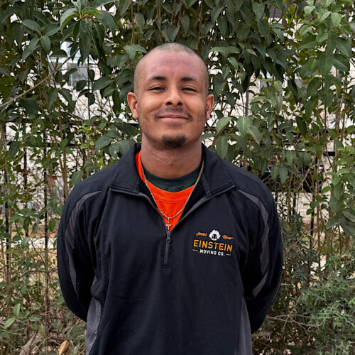 Darius R, North Austin mover with Einstein Moving Company in Austin, Texas